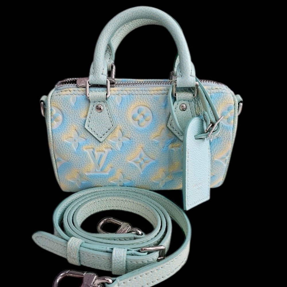 LOUIS VUITTON Empreinte Summer Stardust Nano Speedy